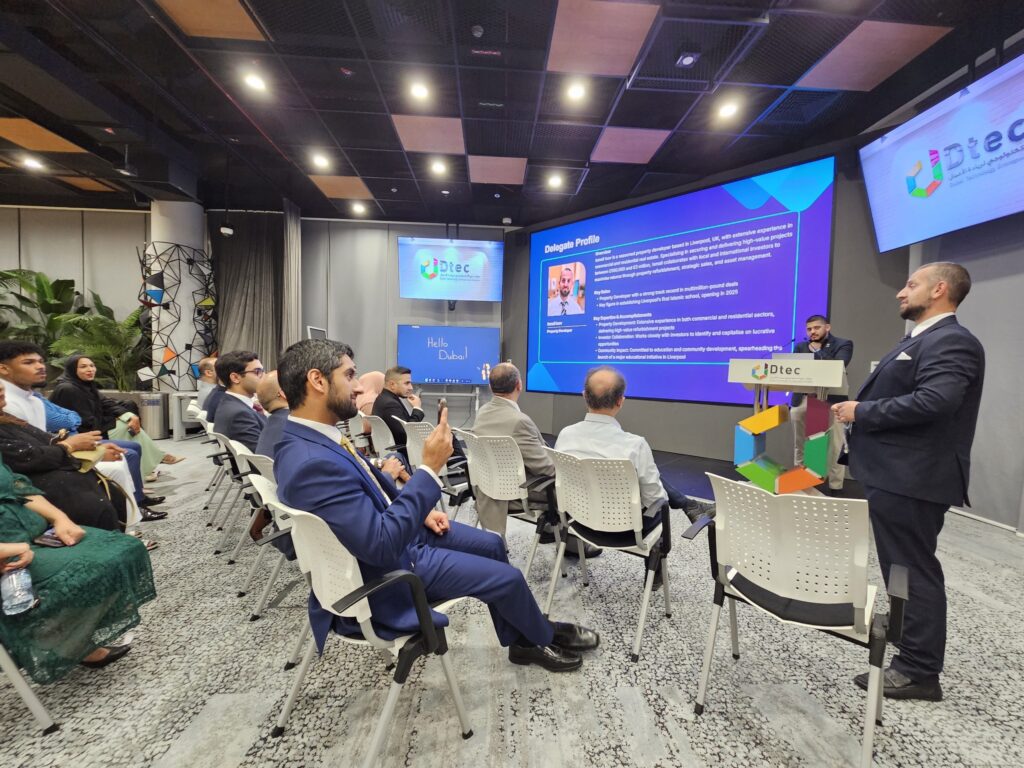 A conference audience