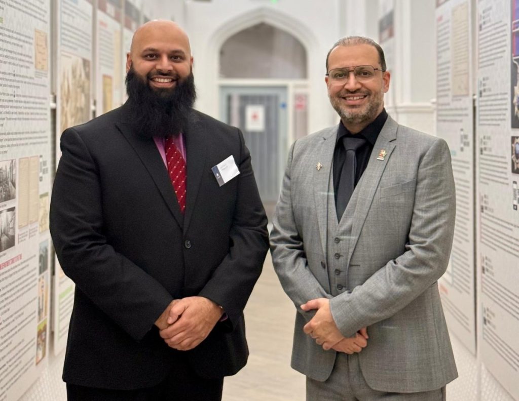 Two senior business leaders at an SMBF executive event